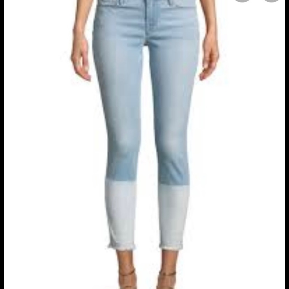 a.n.a Raw-hem Bleached Jeggings